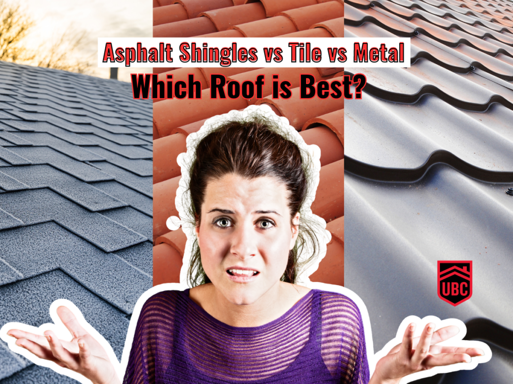Asphalt Shingles vs Tile vs Metal Which Roof is Best? United