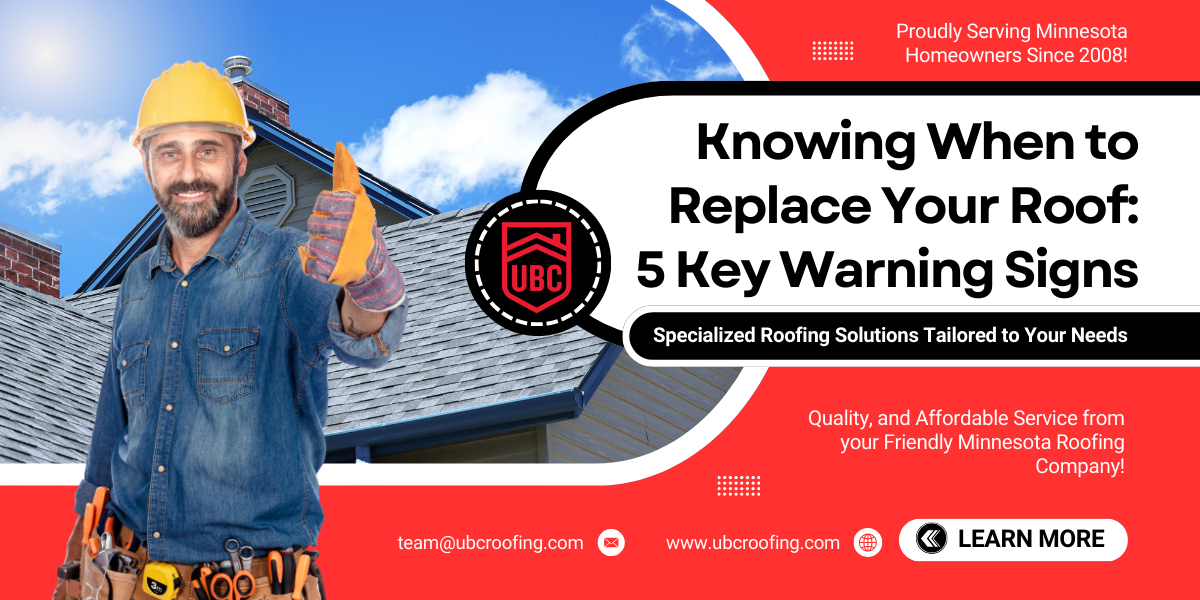 Knowing When to Replace Your Roof: 5 Key Warning Signs